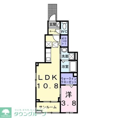 ヴェルドミールの物件間取画像
